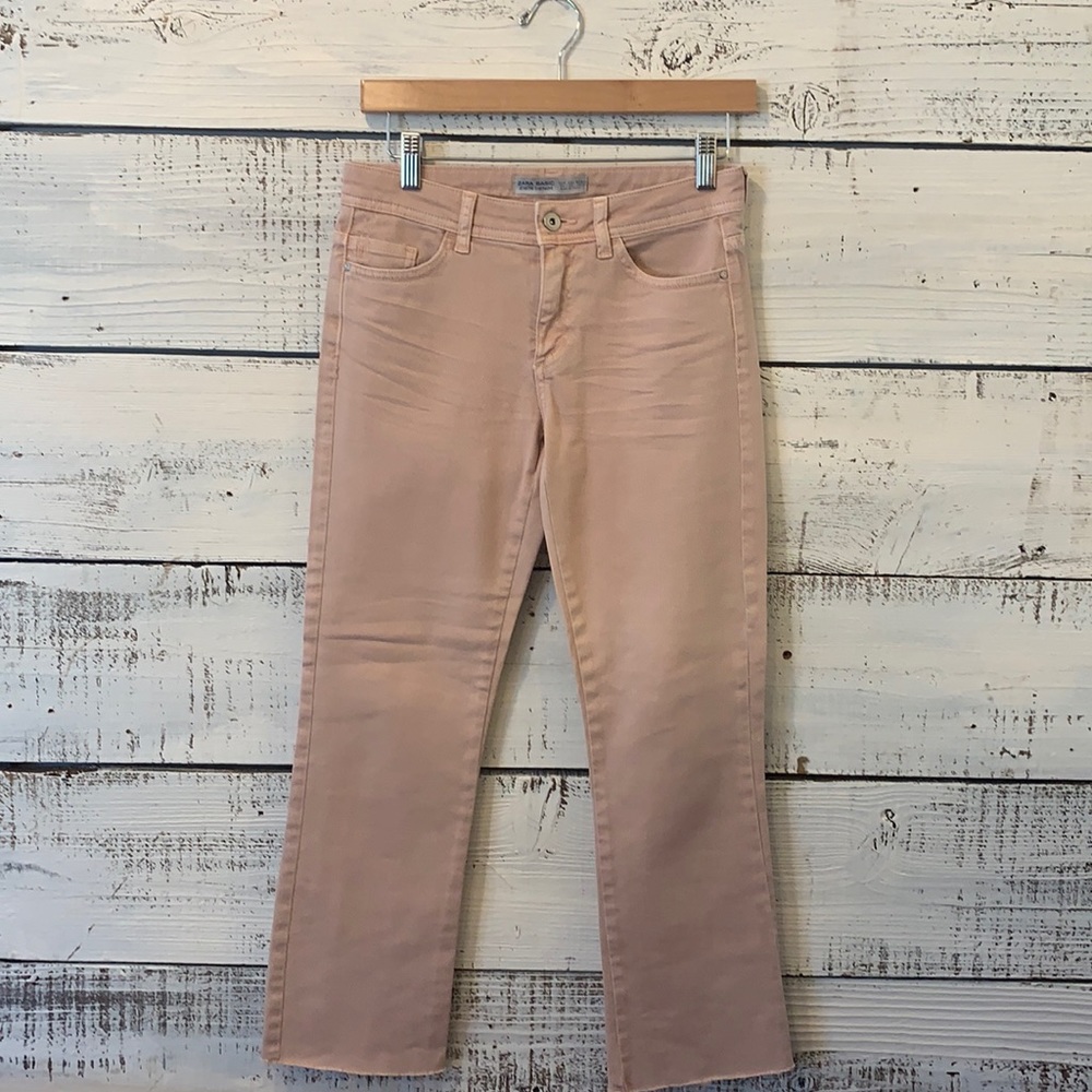 Zara Basic pink Denim size 2